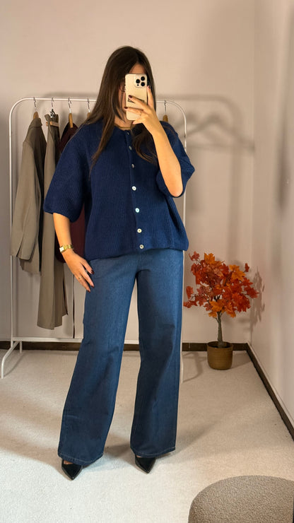 Gilet bleu