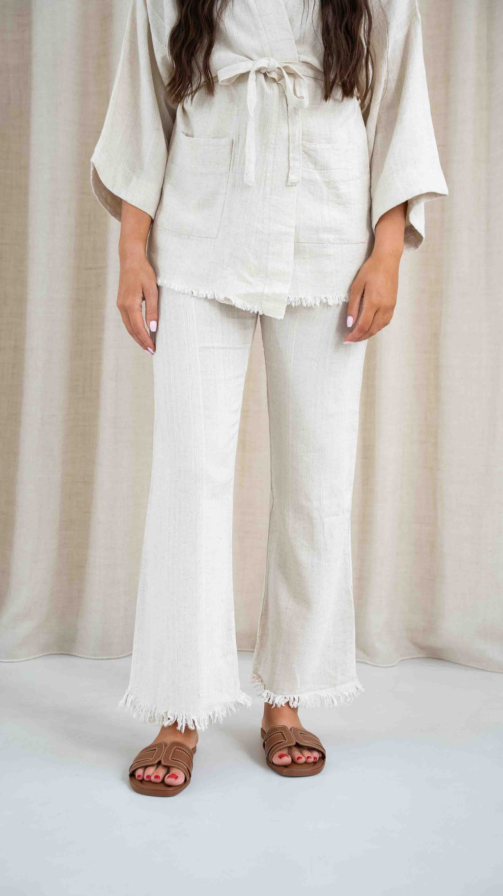 Pantalon à franges Jade