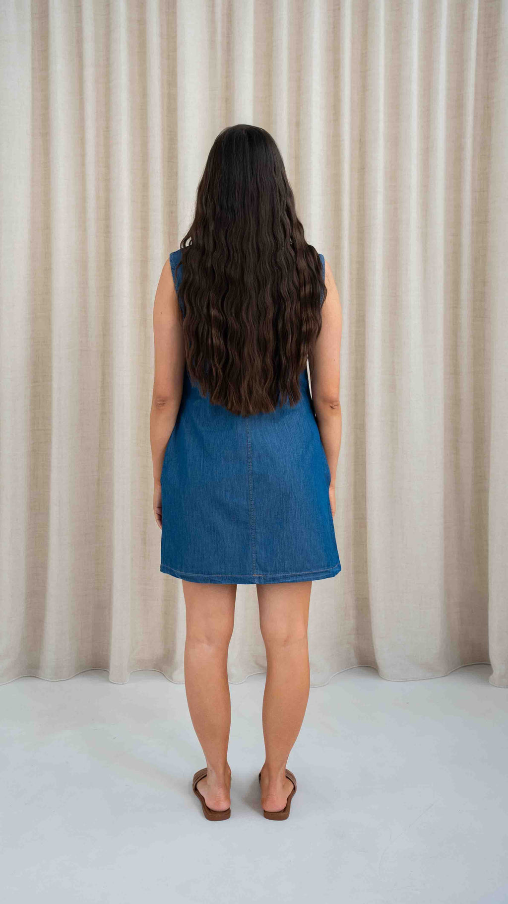 Robe en jean Alba
