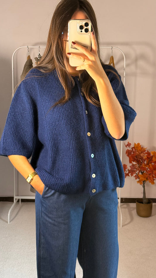 Gilet bleu